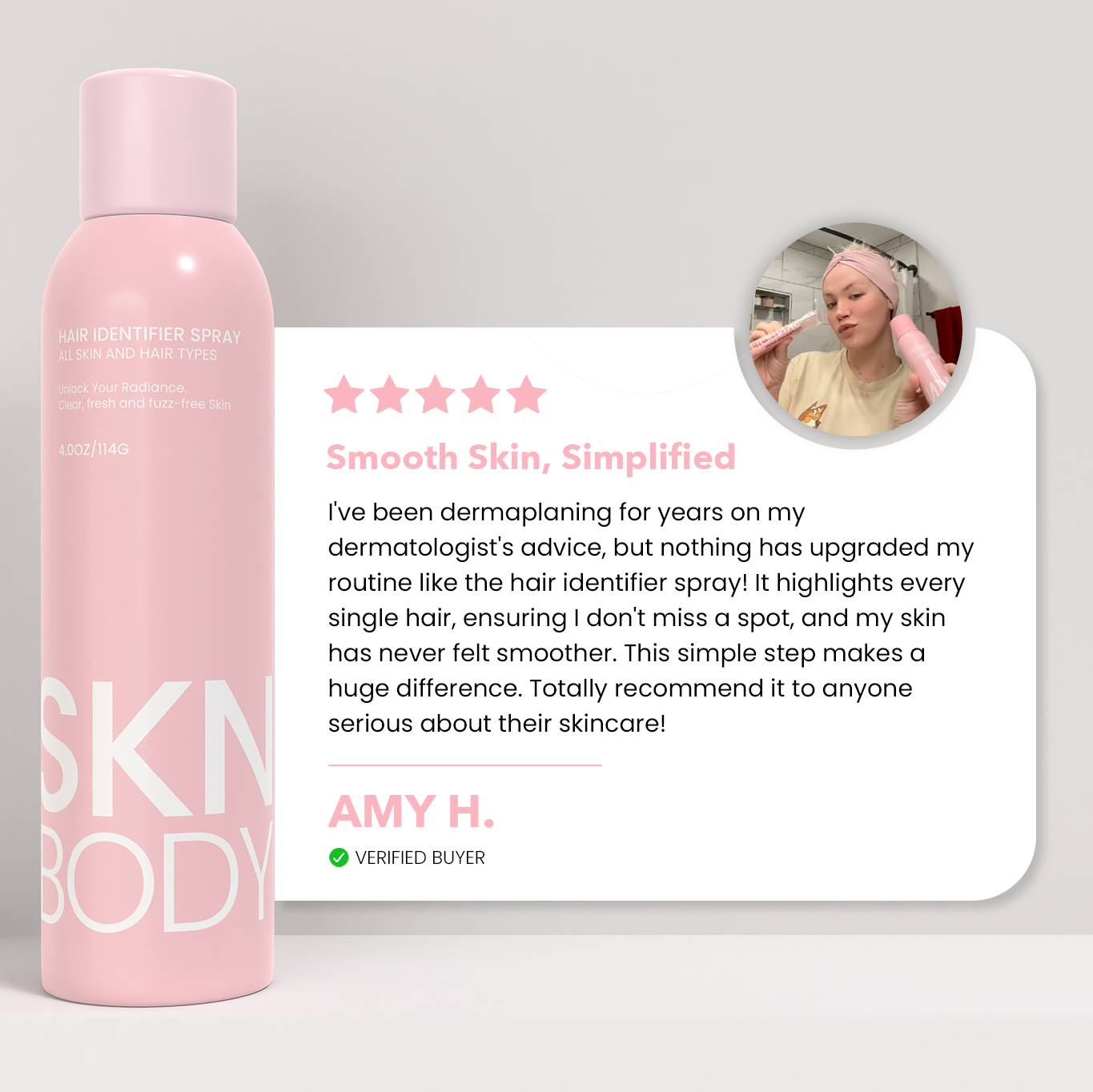 Sknbody™ - Hair Identifier Spray - ThirdAvenue