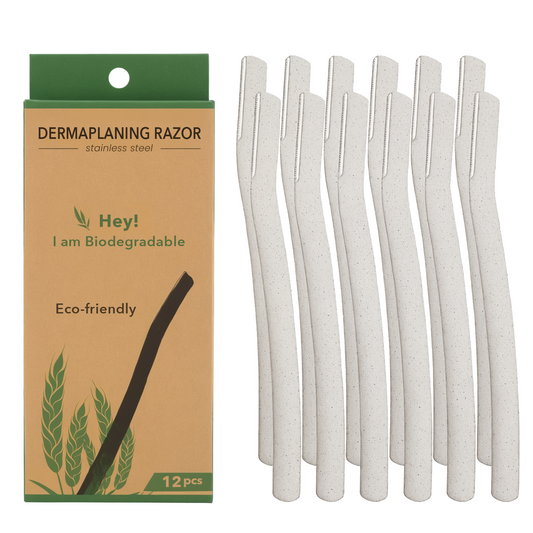 12pcs Biodegradable Dermaplaner - ThirdAvenue